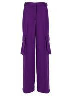 Versace Satin Cargo Pants