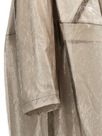 Comme Des Garcons Oversize Texture Trench Coat