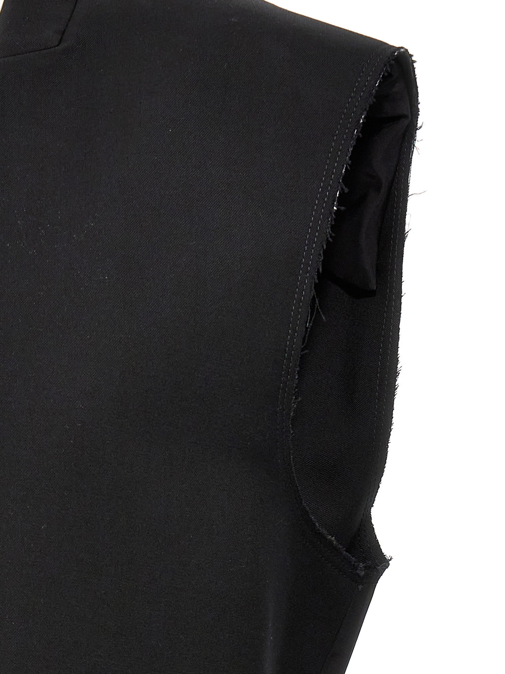 Jil Sander Two-material Long Vest