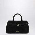 Manu Atelier Le Cambon 25 black suede bag