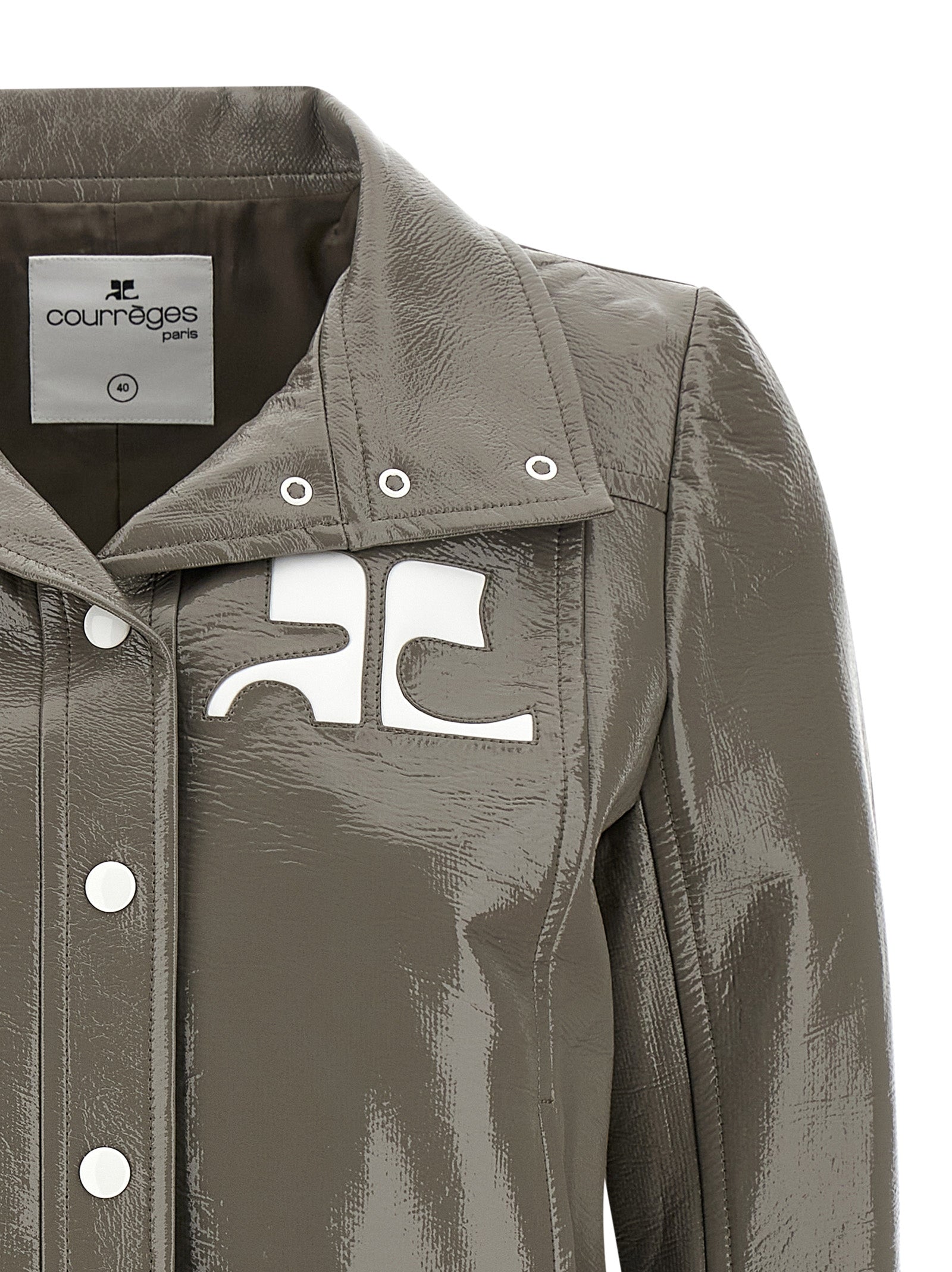 Courreges Vinyl Jacket