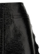 تنورة Courreges فينيل قصيرة