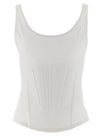 Mugler Corseted Tank Top