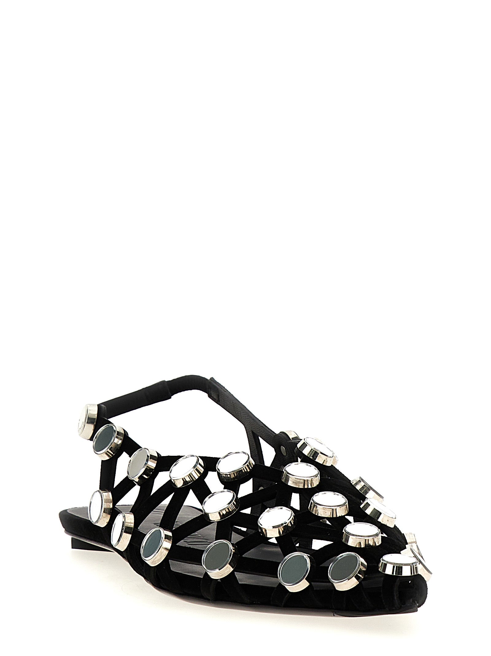 حذاء ذو كعب Attico Grid Slingback