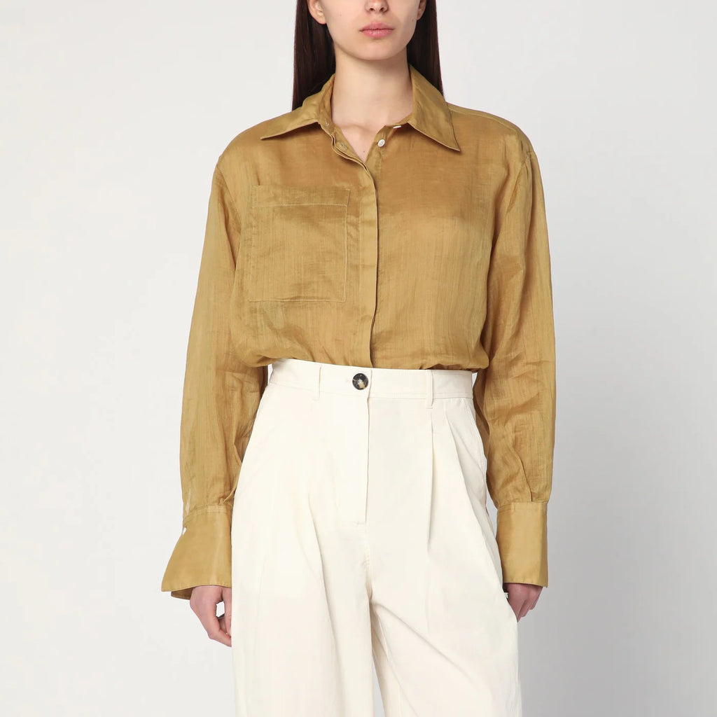 MKDT Studio Loose Sigga shirt in ramie