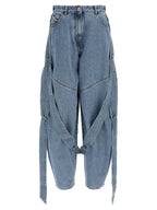 The Attico Tape Jeans