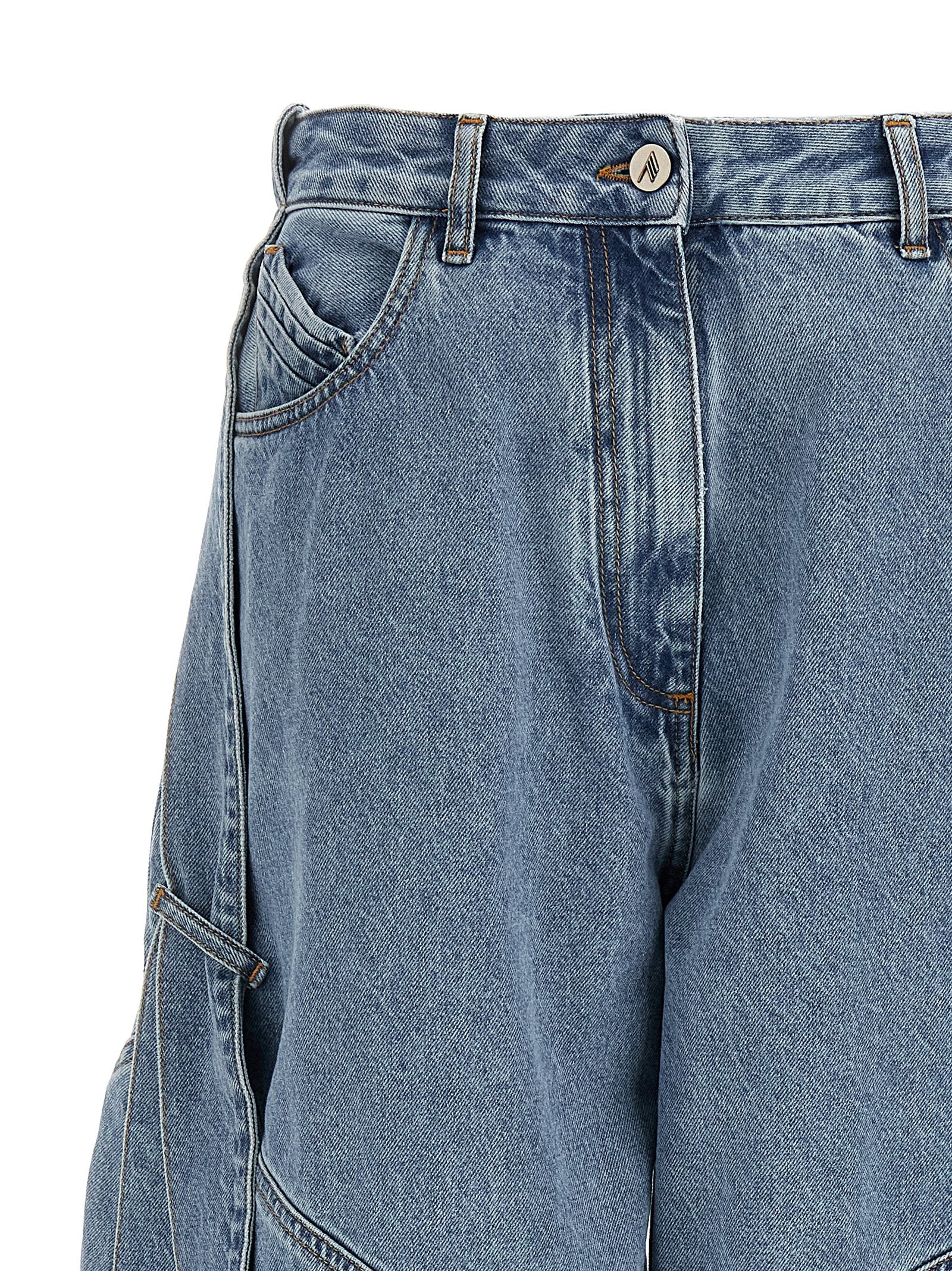 The Attico Tape Jeans