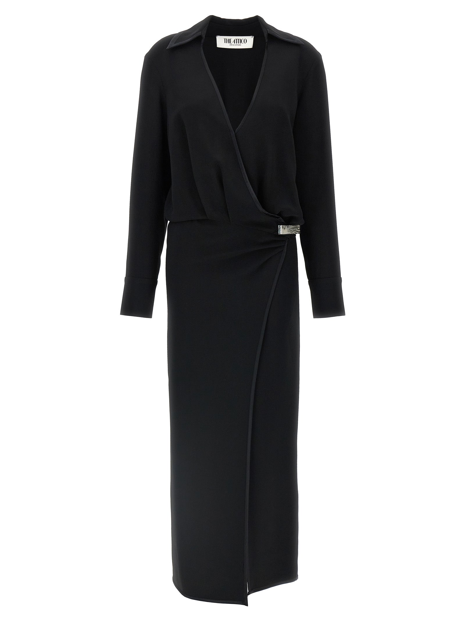 The Attico Wrap Dress