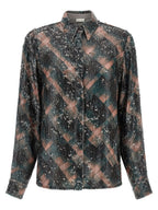 Dries Van Noten قميص تشوي مطرز