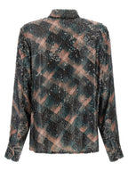 Dries Van Noten قميص تشوي مطرز
