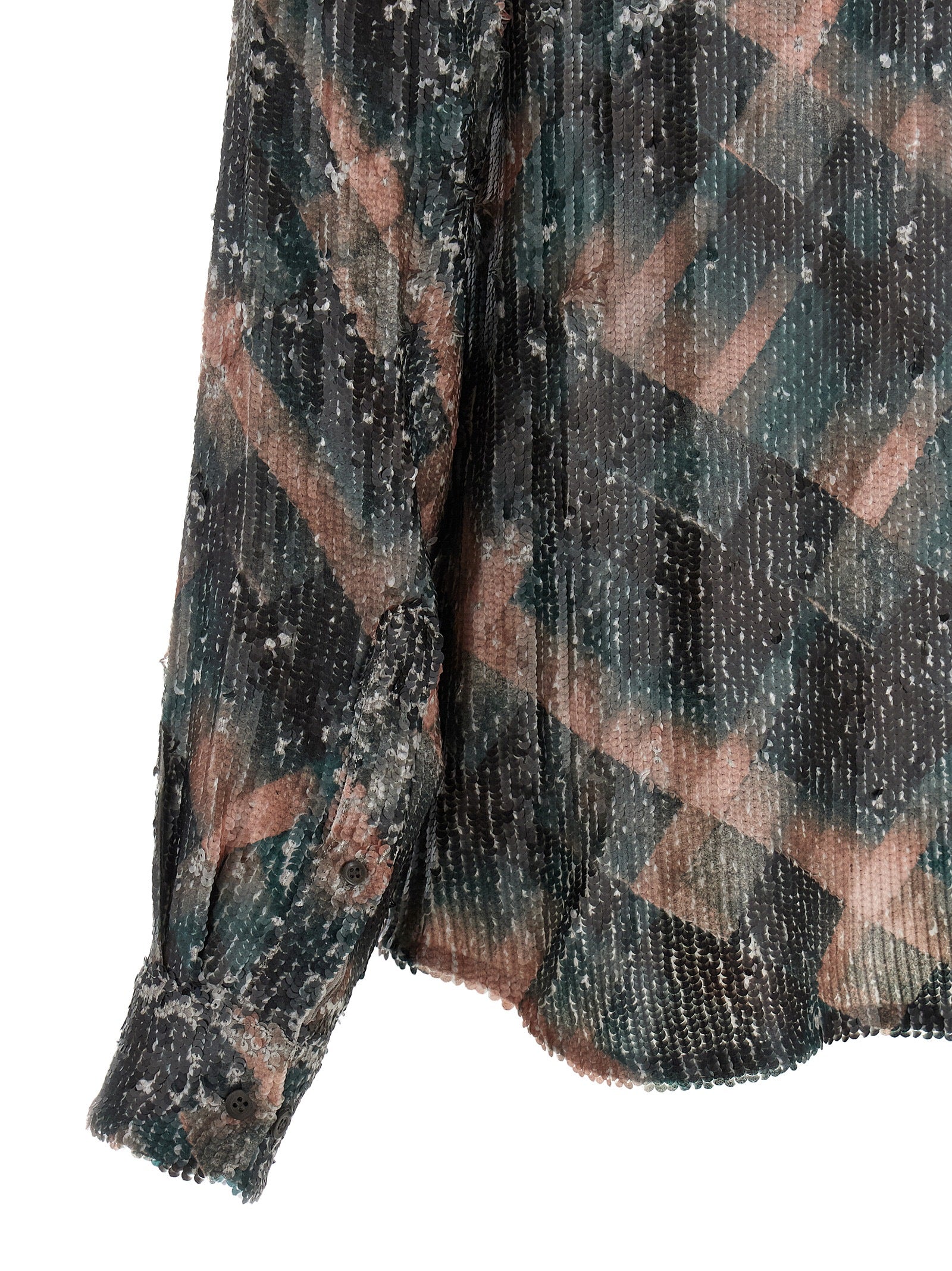 Dries Van Noten قميص تشوي مطرز