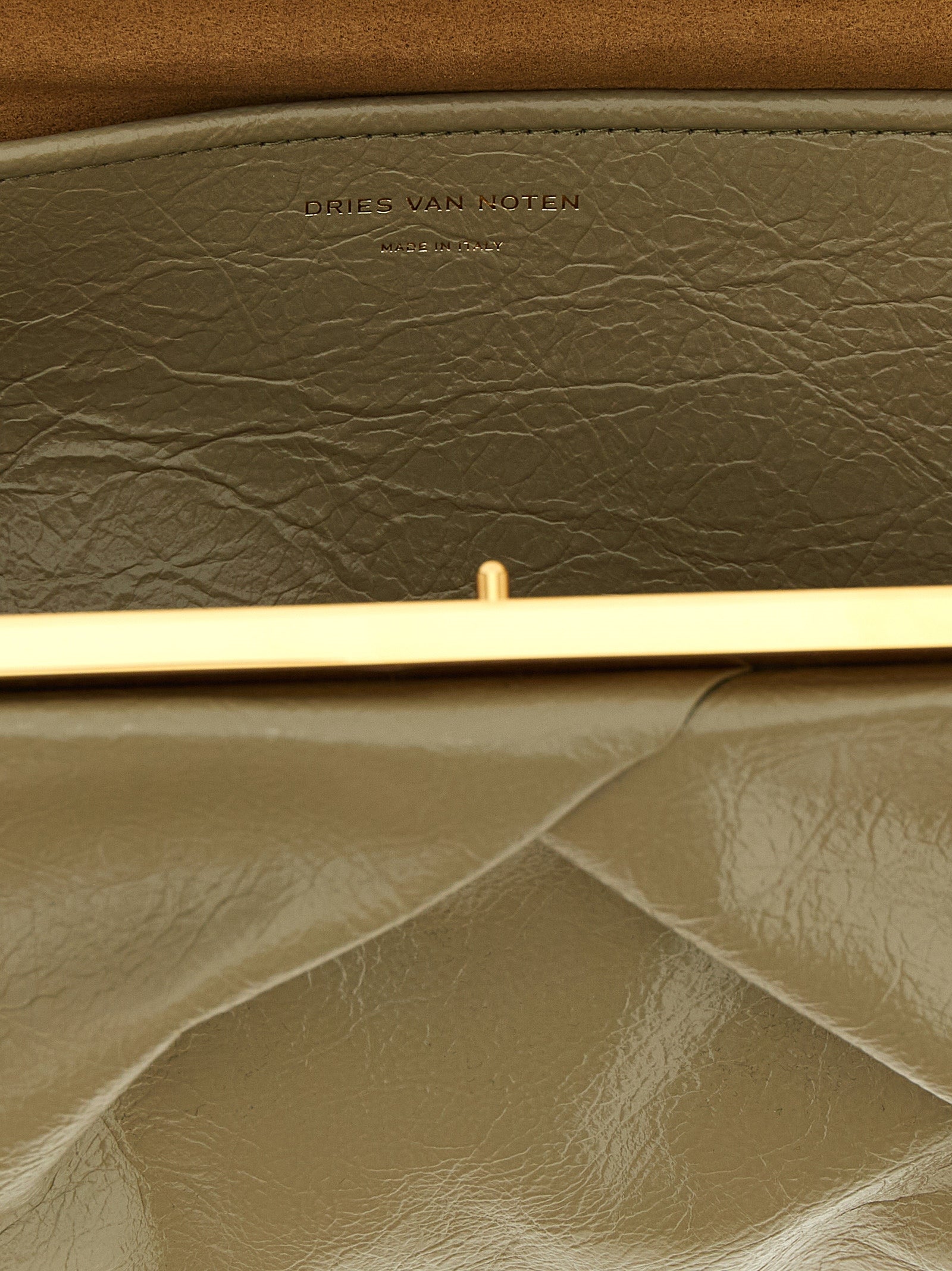 Dries Van Noten Crisp Big Clutch