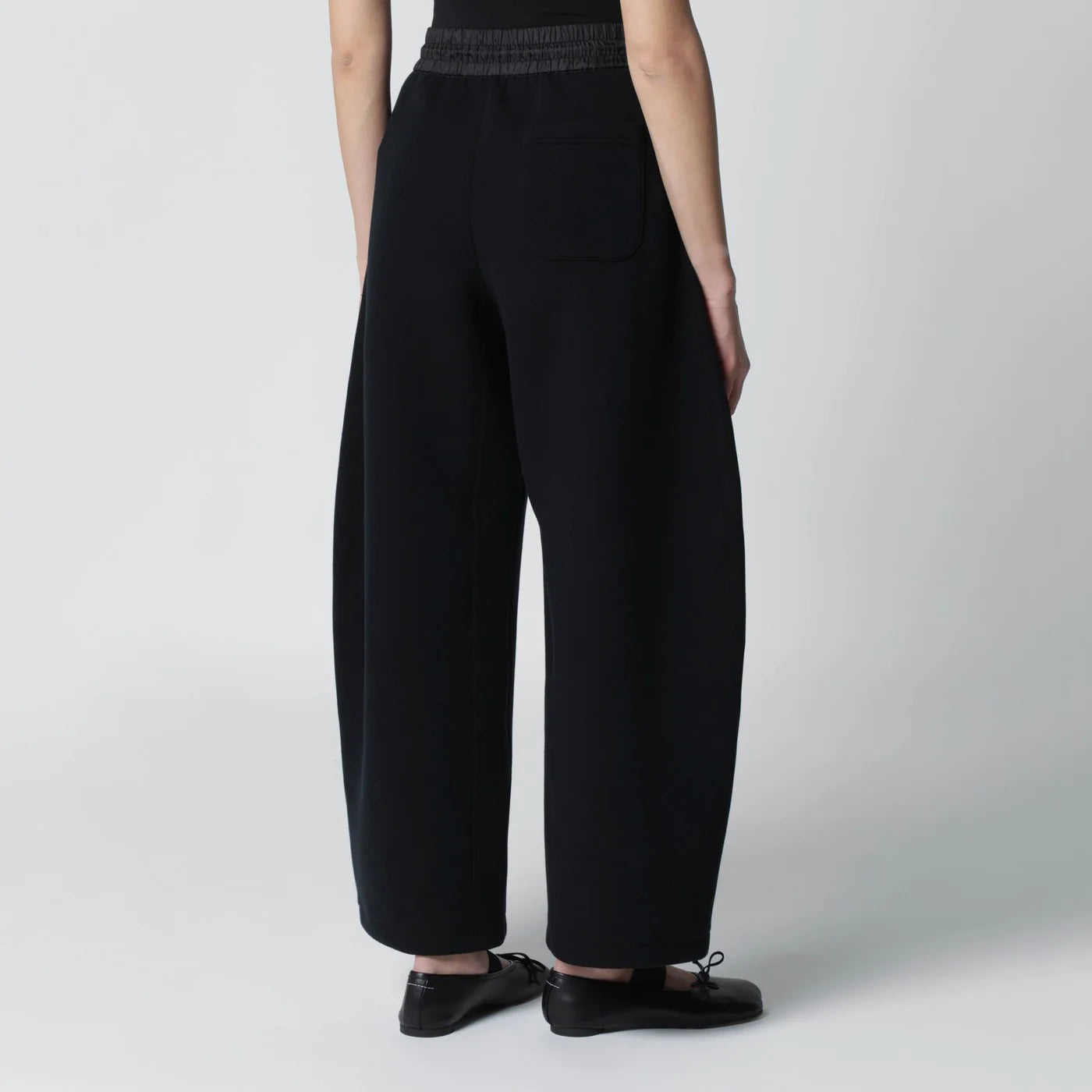 Sacai Black jogging trousers