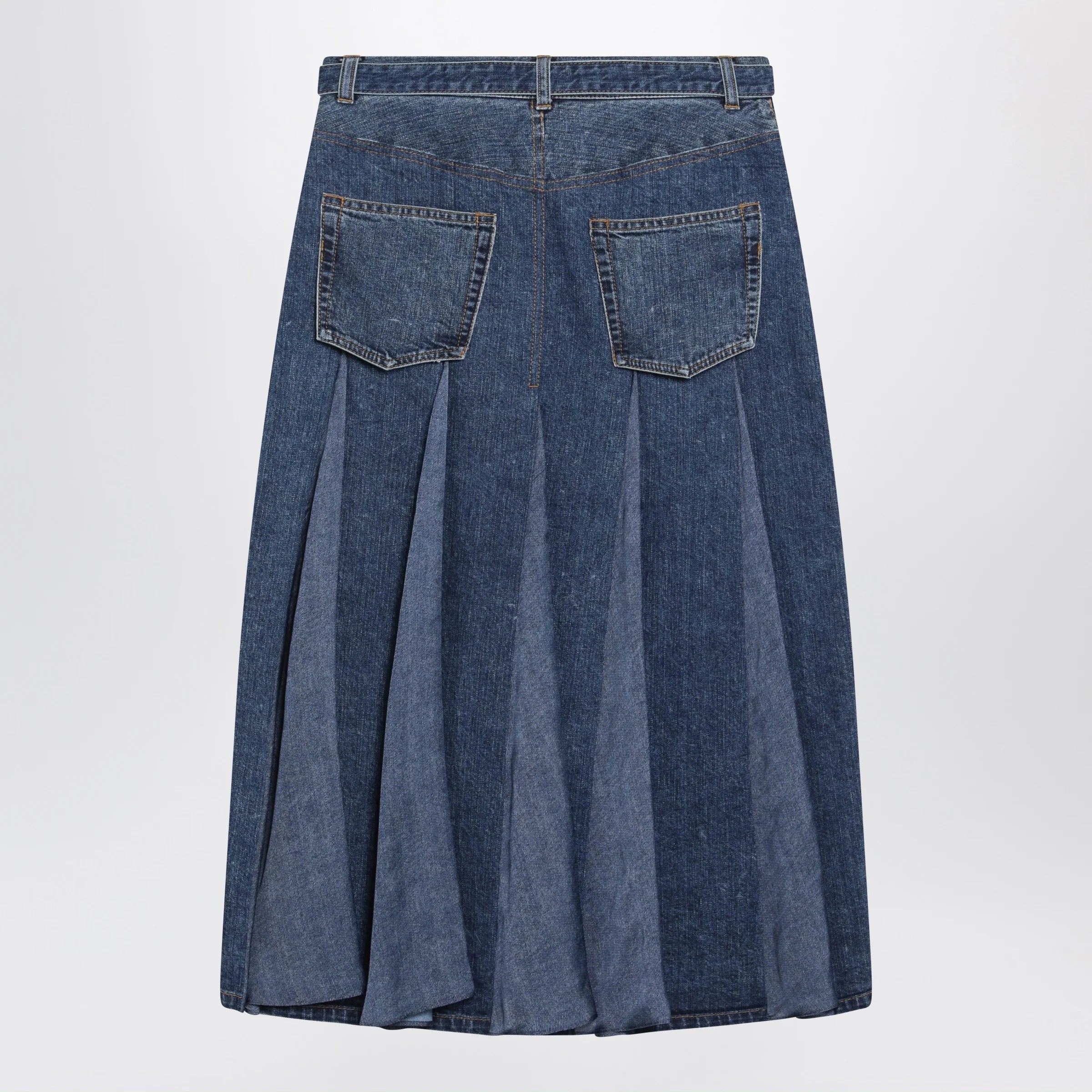 Sacai Denim skirt in blue cotton