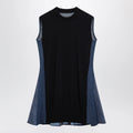 Sacai Denim dress and knit top