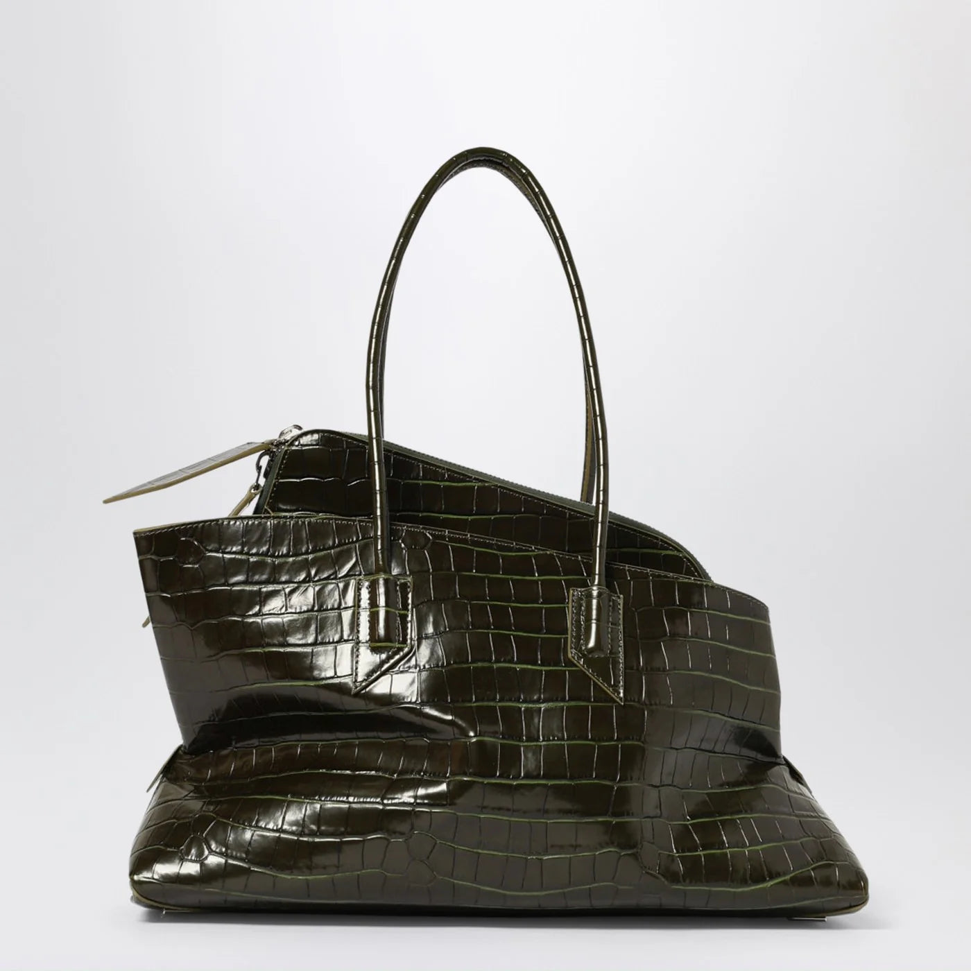 The Attico La Passeggiata Medium bag Dark Green