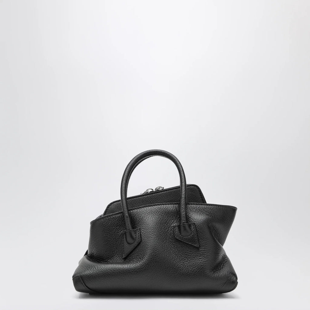 The Attico La Passeggiata Mini bag in black leather