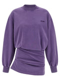 The Attico Faded Sweatshirt Dress