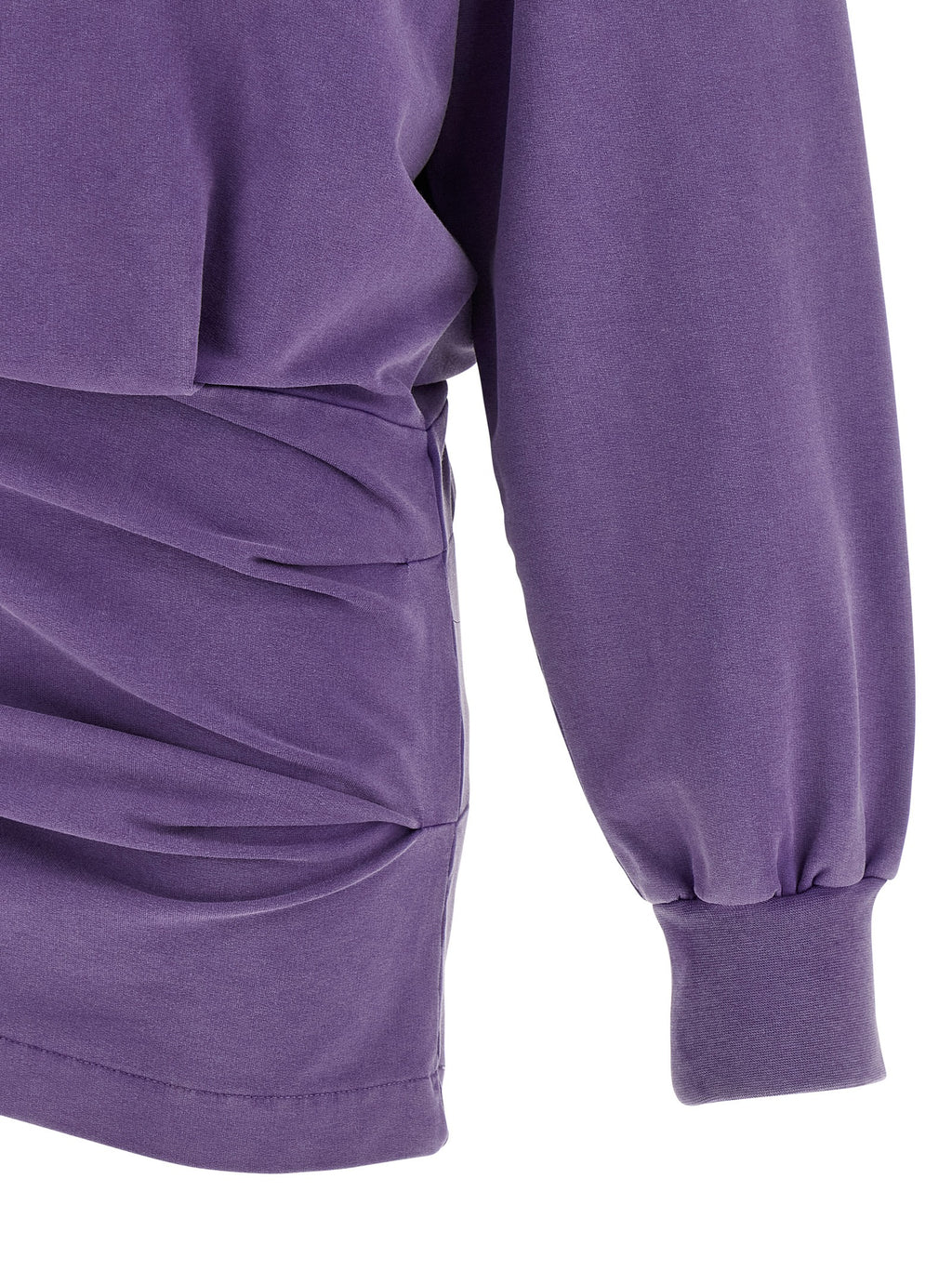 The Attico Faded Sweatshirt Dress