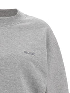 The Attico Mélange Sweatshirt Dress