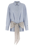 The Attico Blue Mini Dress