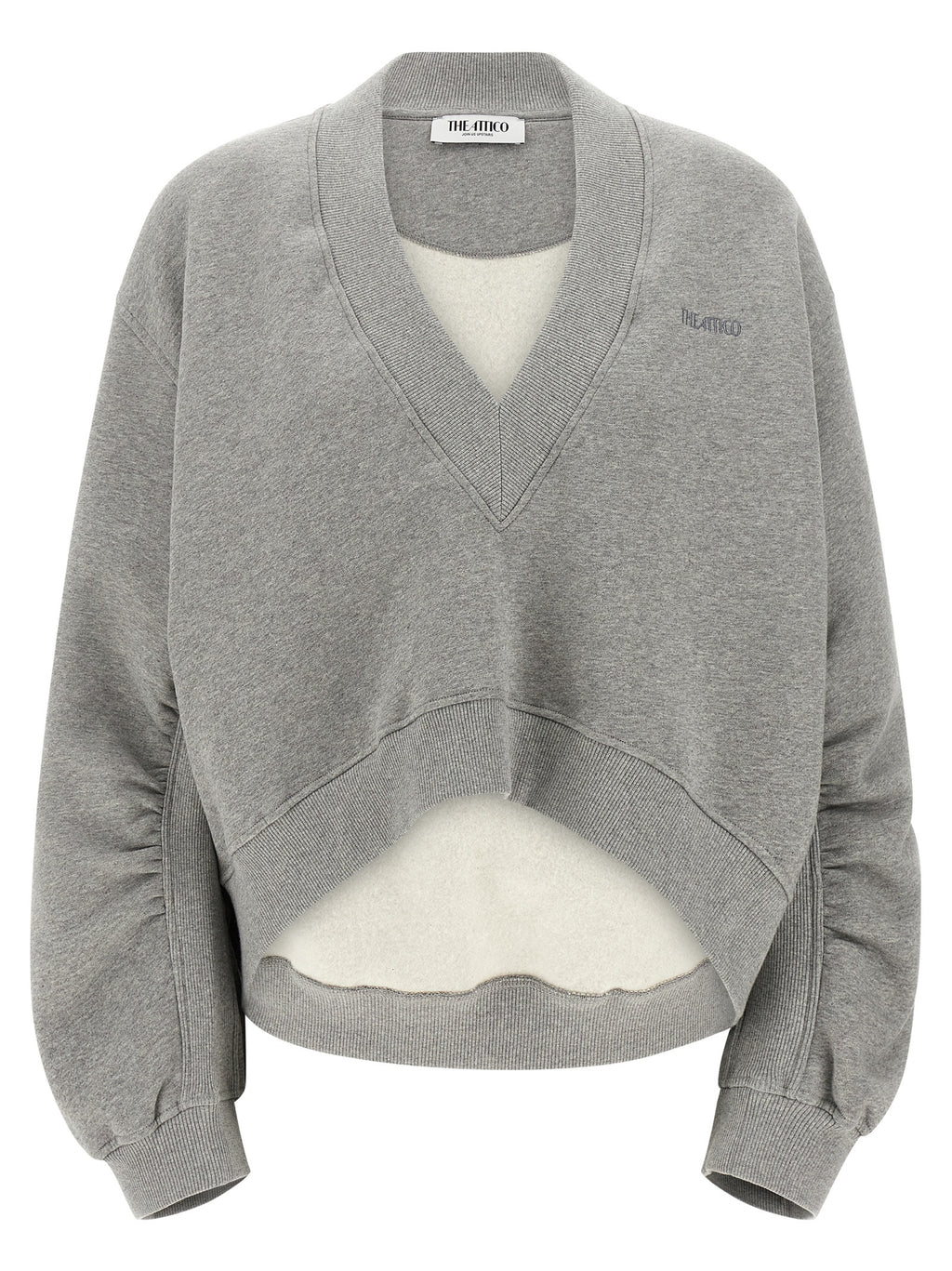 The Attico Logo Embroidery Sweatshirt