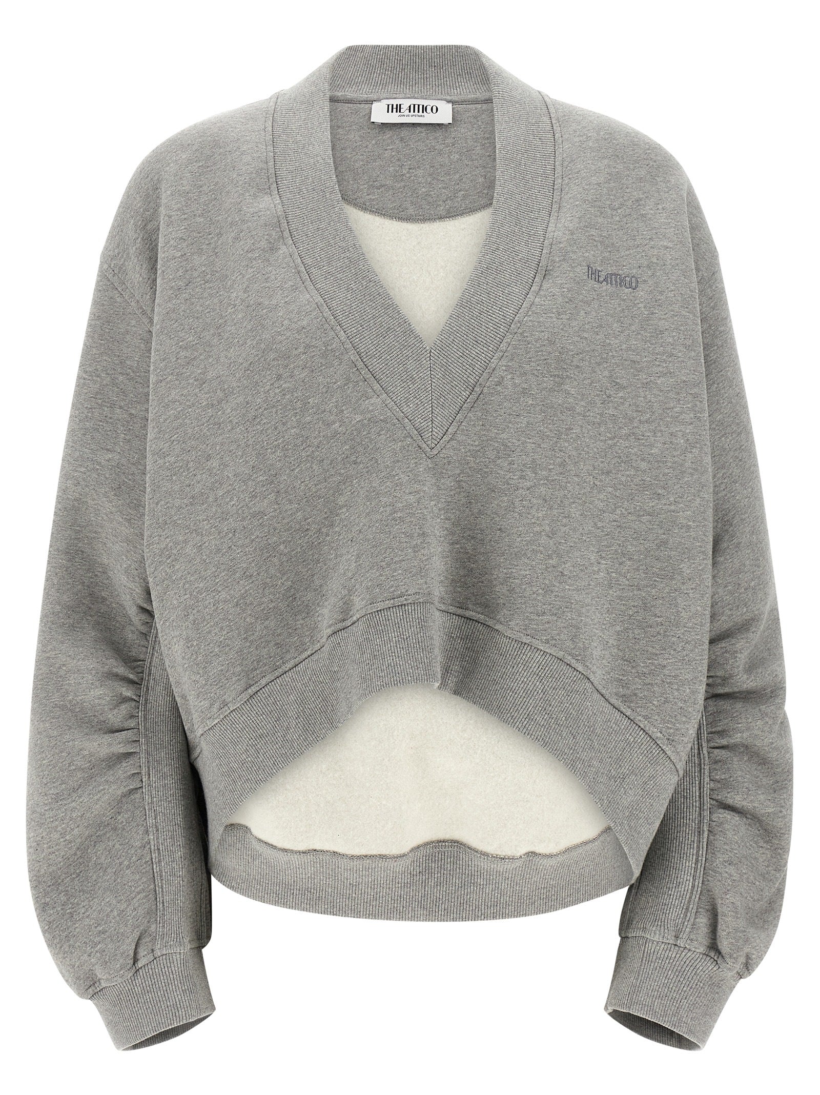 The Attico Logo Embroidery Sweatshirt