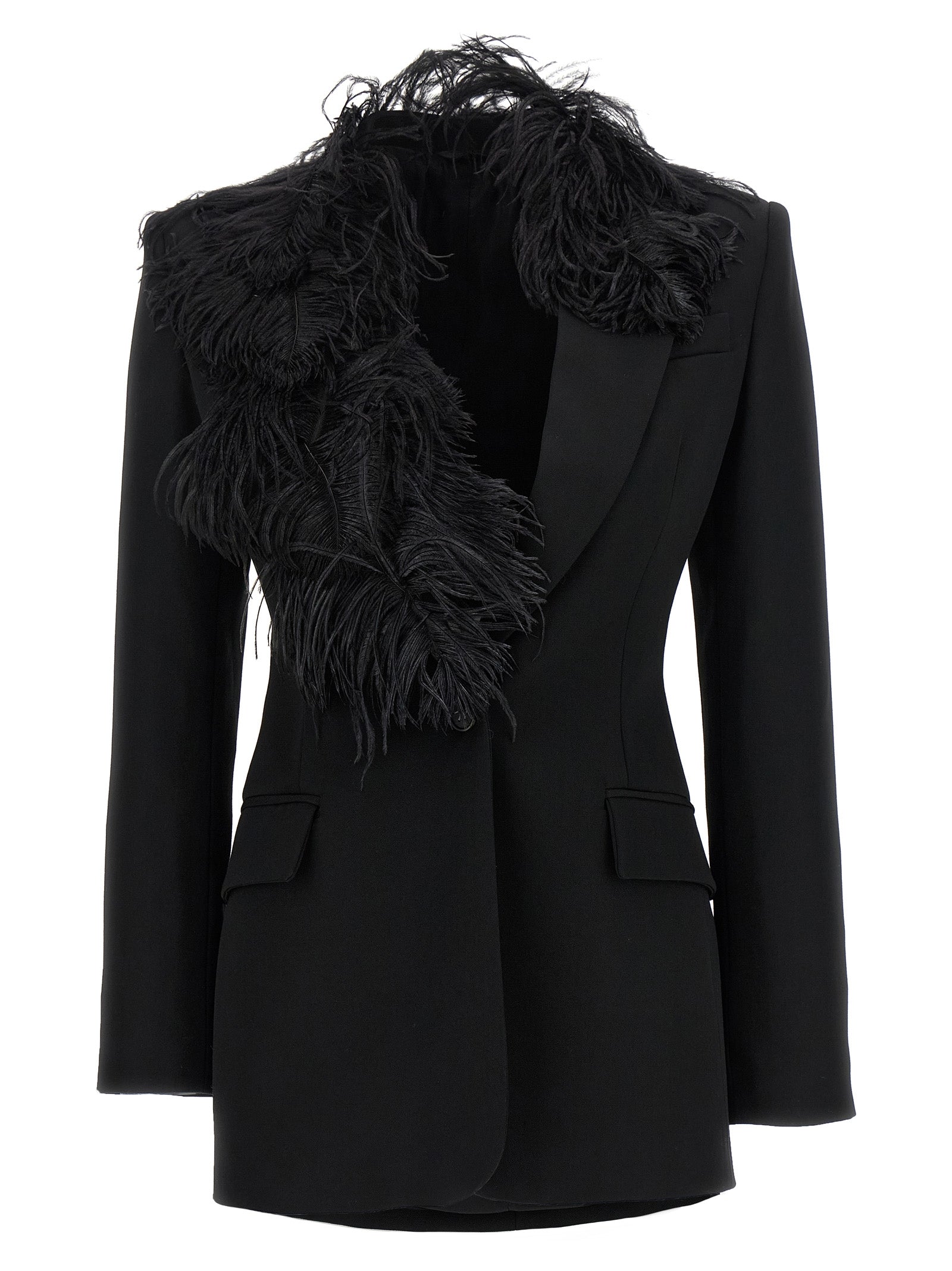 The Attico Feather Blazer