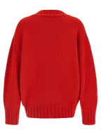 The Attico Asymmetrical Hem Sweater
