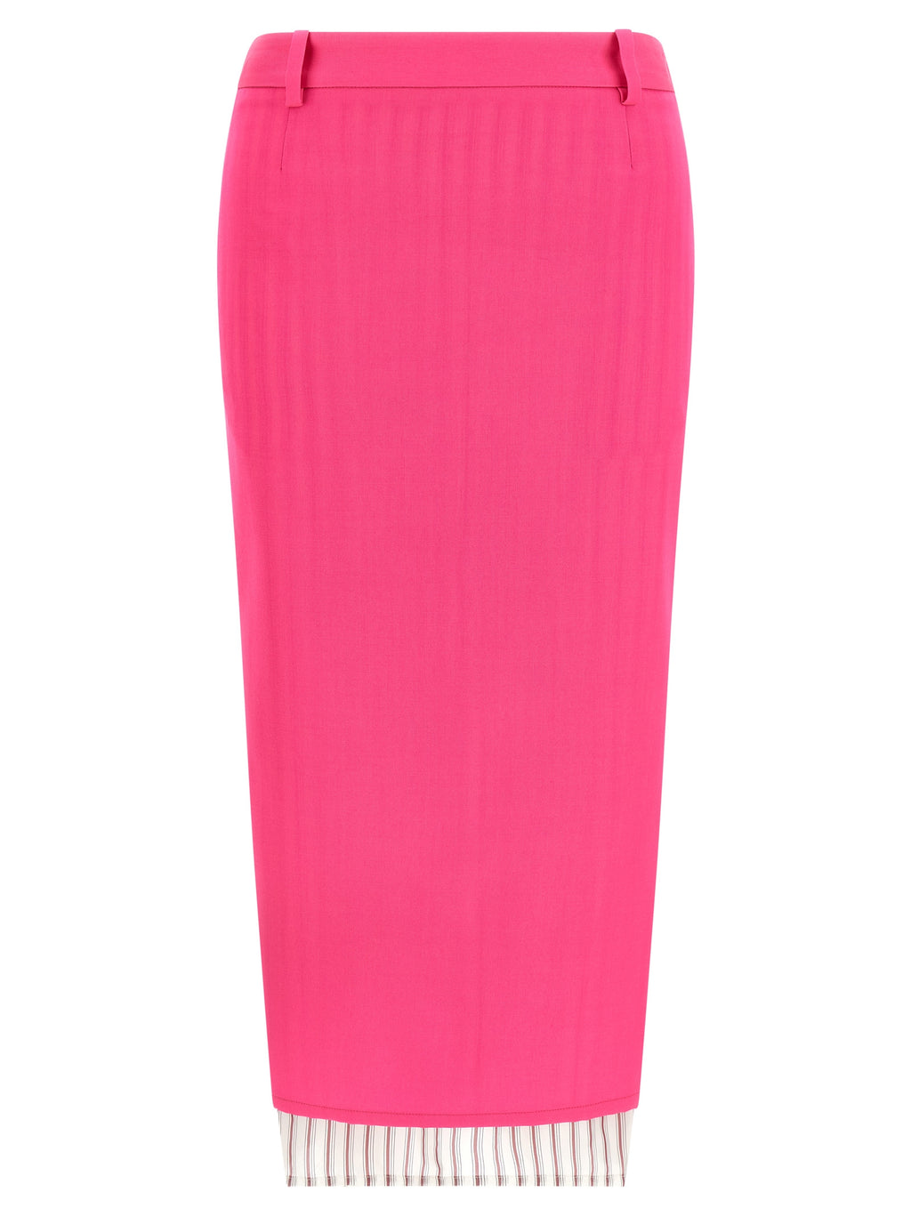 The Attico Double Layer Skirt
