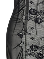 The Attico Lace Tulle Dress