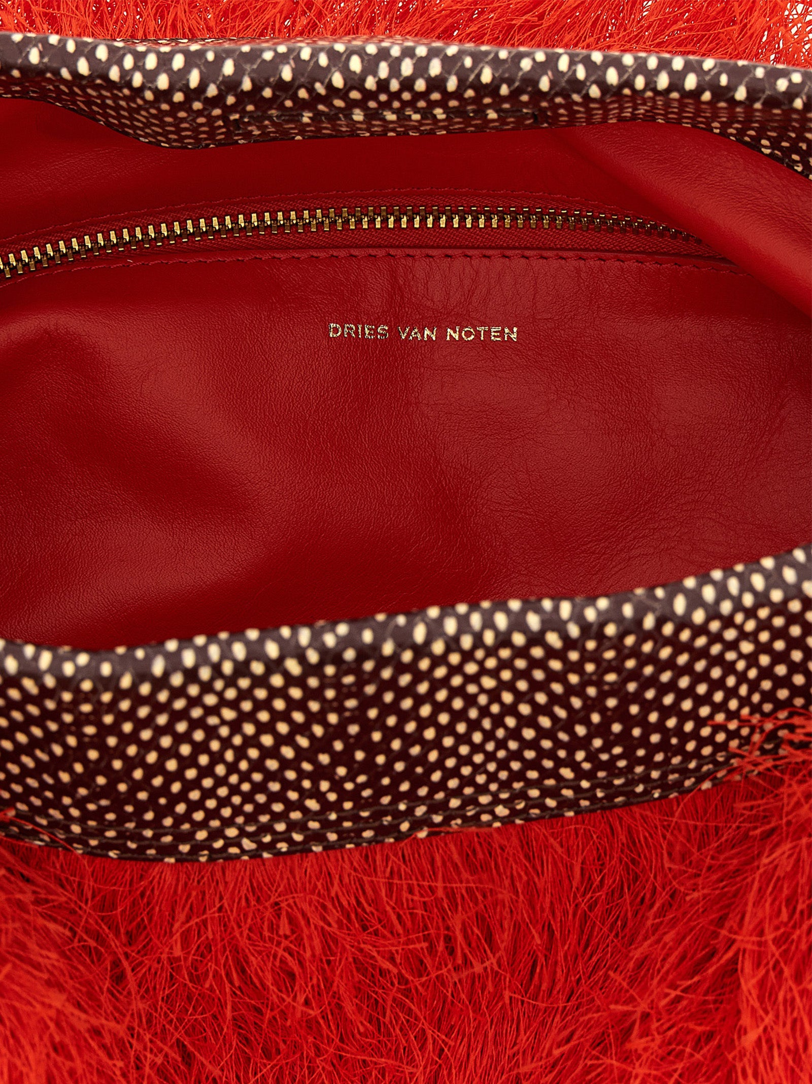 Dries Van Noten Fringed Clutch