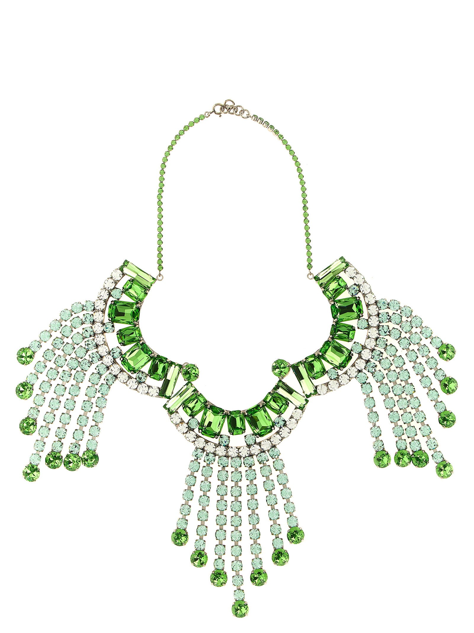 Dries Van Noten Maxi Necklace With Rhinestones