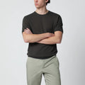 Roberto Collina Brown cotton knit