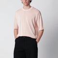 Roberto Collina Pink cotton knit T-shirt