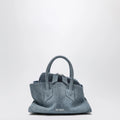 The Attico La Passeggiata Mini bag in washed denim