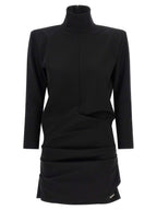 The Attico Structured Shoulder Dress