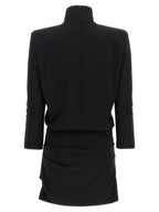 The Attico Structured Shoulder Dress