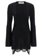 The Attico Fringed Dress