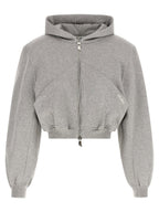 The Attico Cropped Hoodie