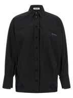 The Attico Shaped Hem Shirt