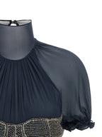The Attico Jewel Embroidery Top