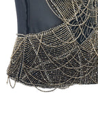 The Attico Jewel Embroidery Top