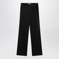 The Attico Black virgin wool tuxedo trousers