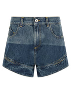 The Attico Cut-out Shorts