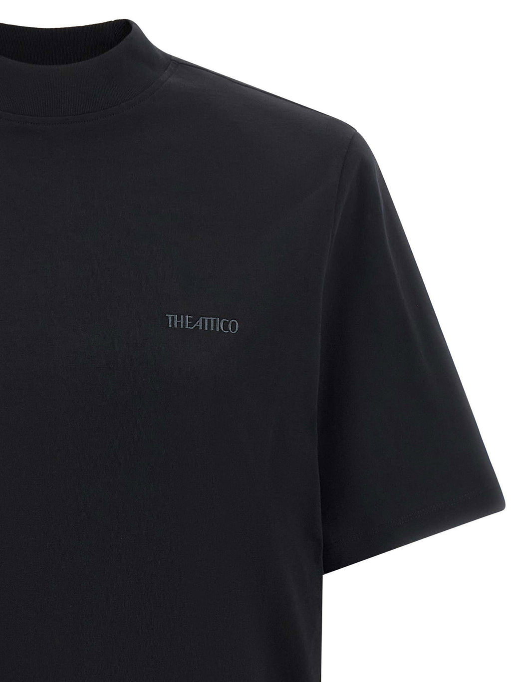 The Attico Mock-neck T-shirt