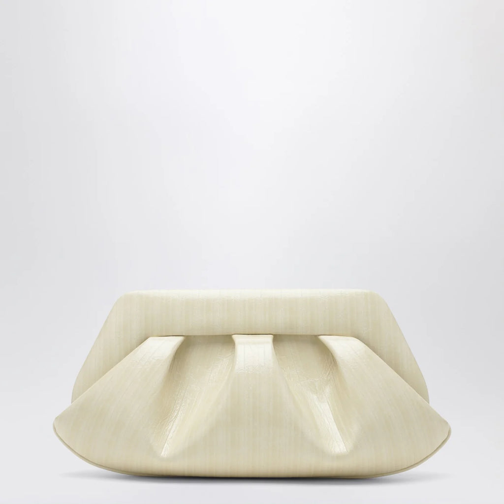 THEMOIRè Emera clutch in light beige