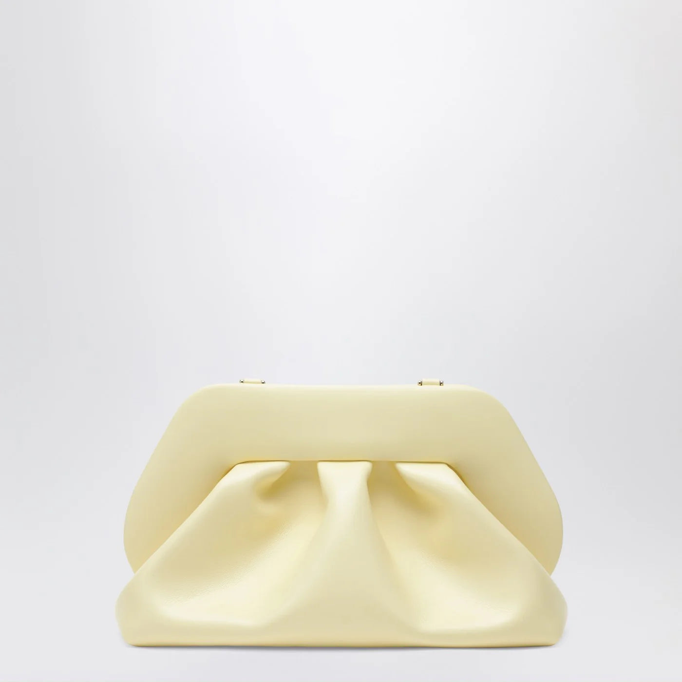THEMOIRè Tia clutch in pastel yellow