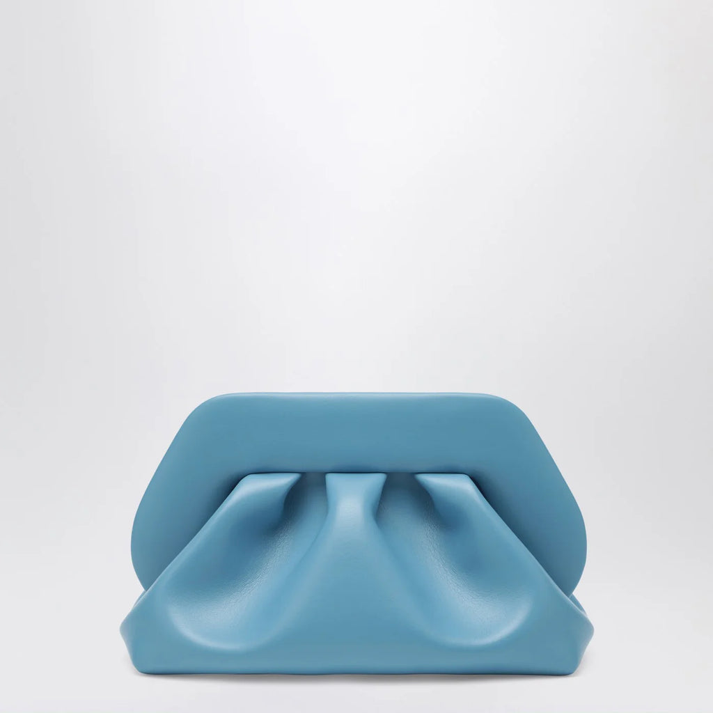 THEMOIRè Tia clutch in cerulean blue