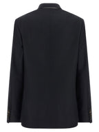 Dries Van Noten Barrysta Double-breasted Blazer With Embroidery